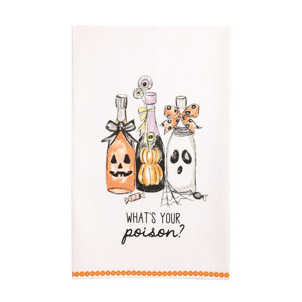 Halloween Cocktail Kitchen Towel