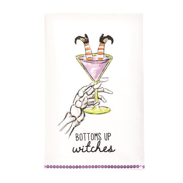 Halloween Cocktail Kitchen Towel