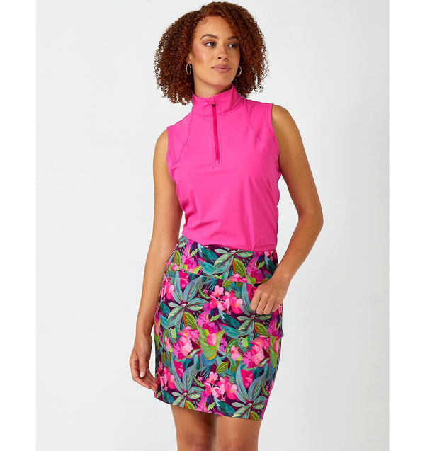 Sassy Pattern Stretch Skort