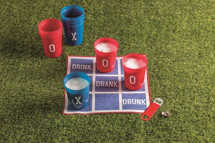 Flip Cup Tic Tac Toe Game