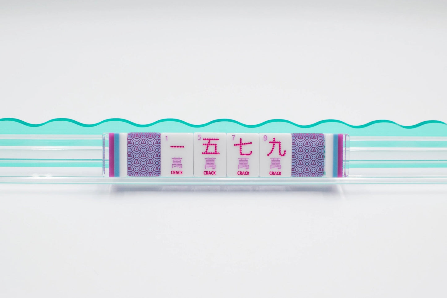 Crystal Confetti Mahjong Tile Set