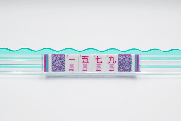 Crystal Confetti Mahjong Tile Set