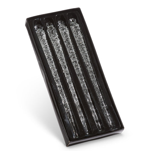 Glass Icicle Drop Ornament