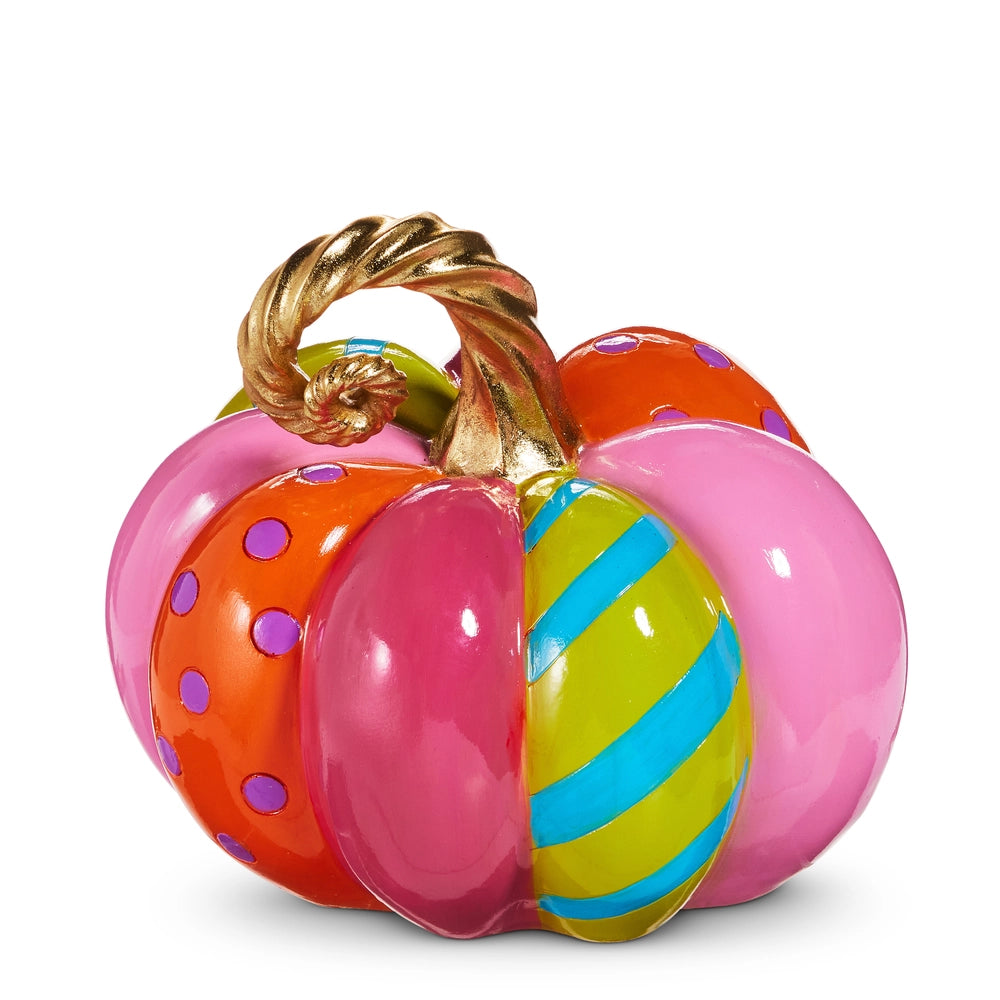 Multicolor Stripe Pumpkin