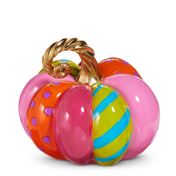 Multicolor Stripe Pumpkin