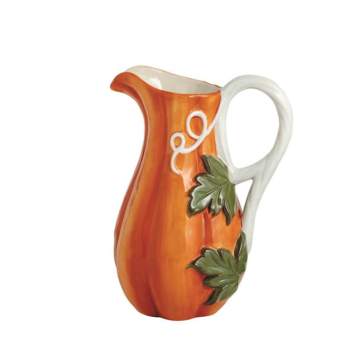 Gourd Leaf Handle Pitcher