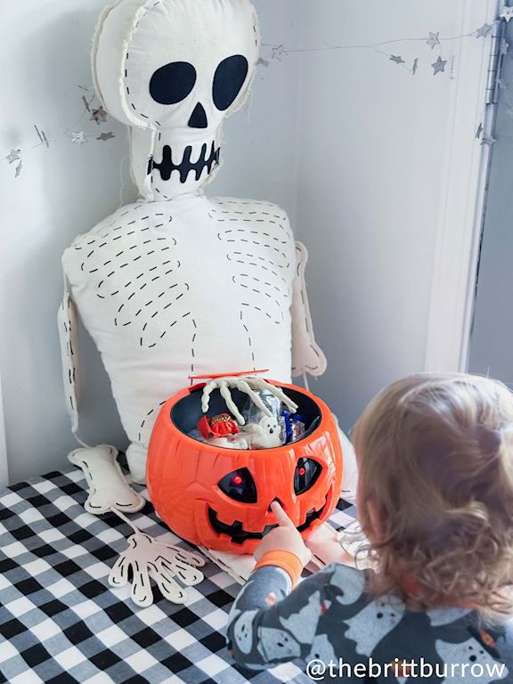 Animated LED Pumpkin Candy Bowl