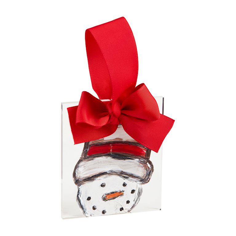 Small Painted Acrylic Ornament