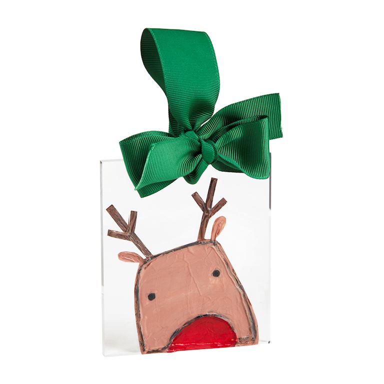 Small Painted Acrylic Ornament