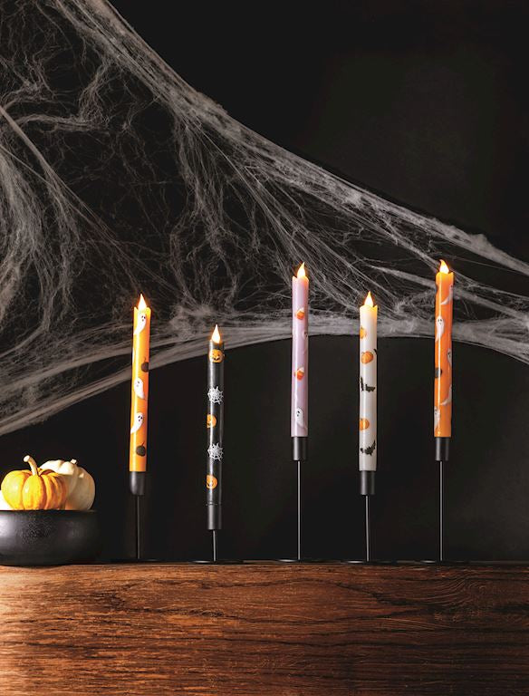 Halloween LED Taper Candle