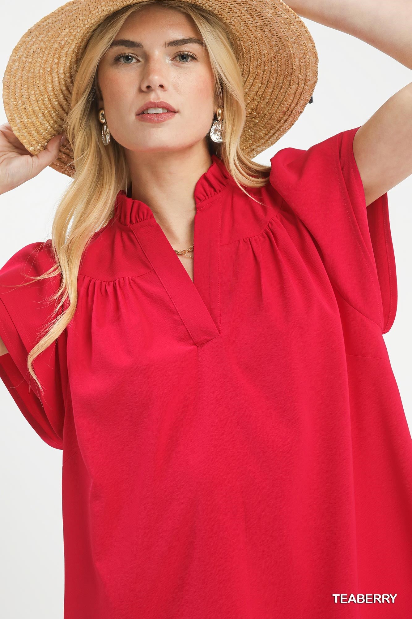 Rosie Red Ruffle Dress