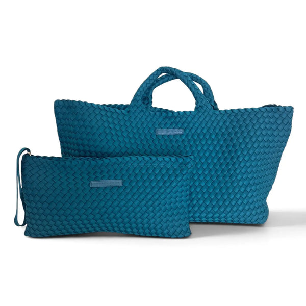 Woven Mahjong Bag & Tile Pouch Set