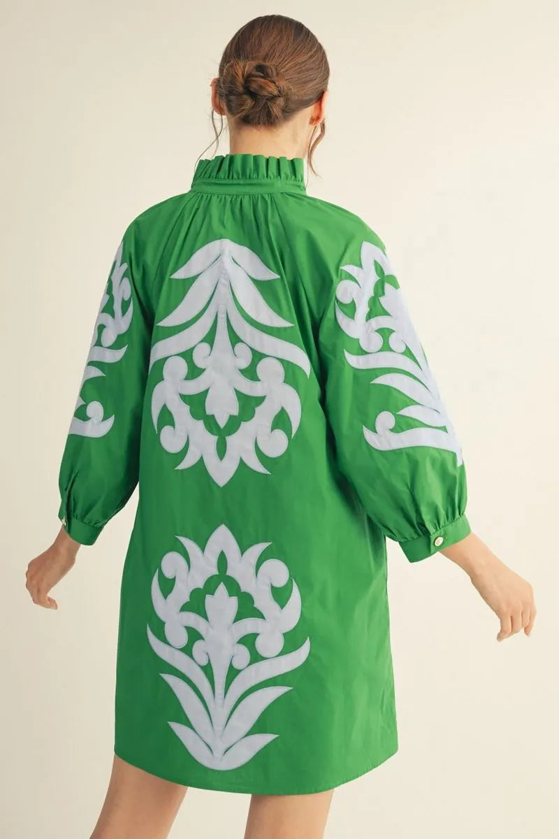 Tina Applique Dress