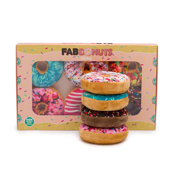 Box of Doughnuts Dog Toys