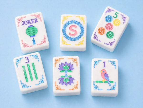 The Traditional Line Mahjong Tile Set
