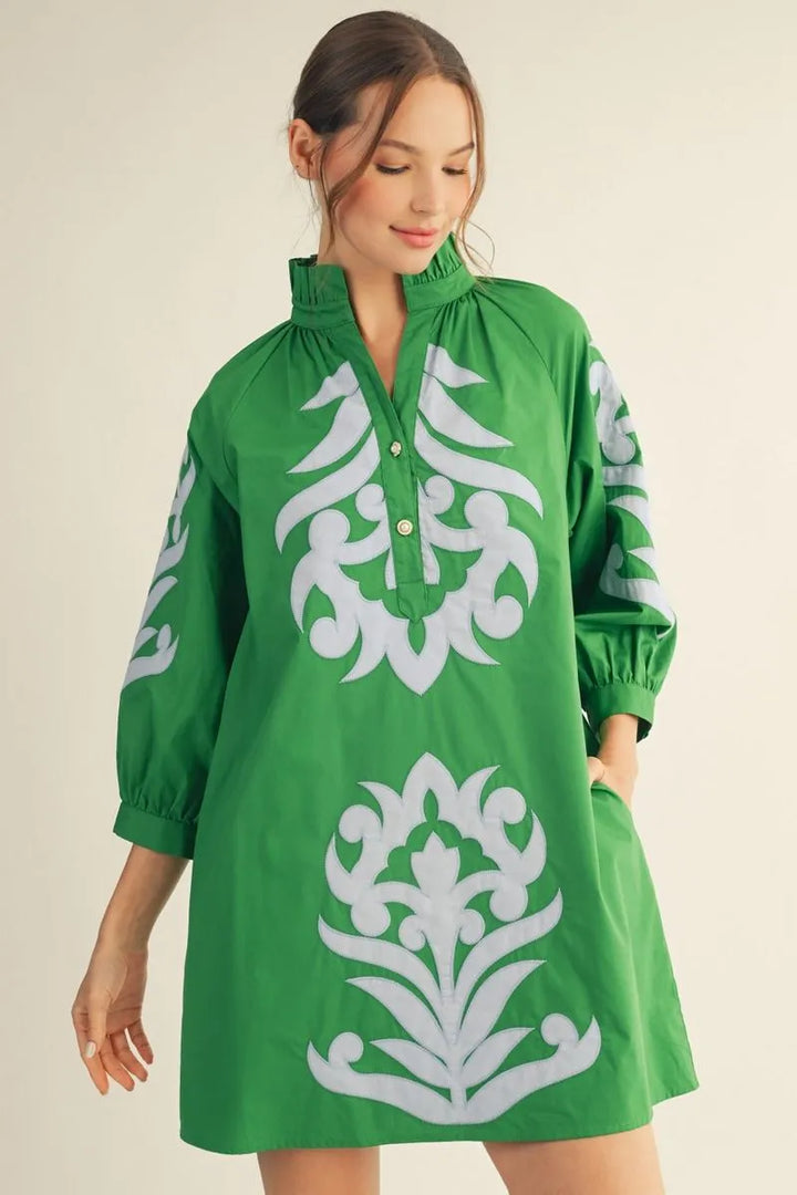 Tina Applique Dress