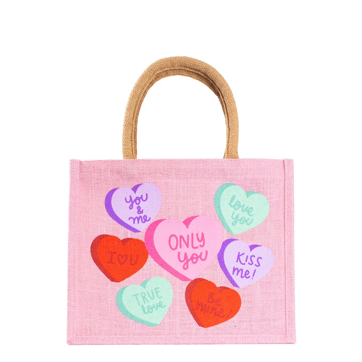 Candy Heart Gift Tote