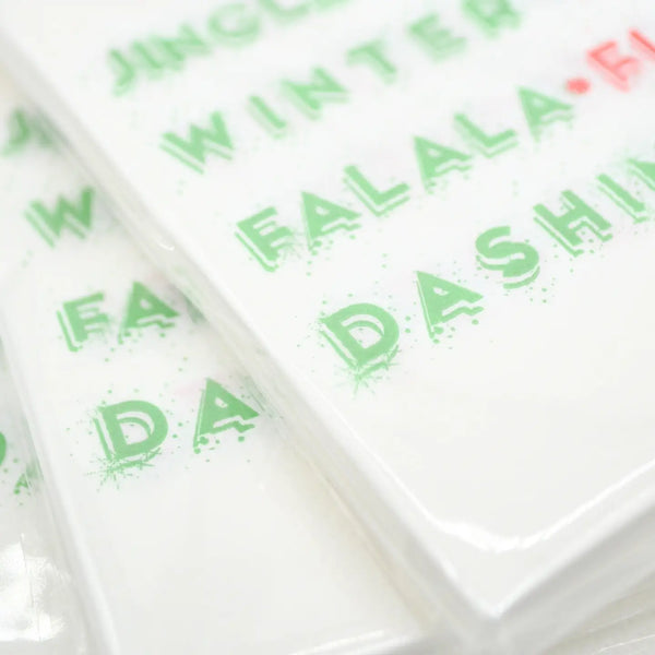 Christmas Mahjong Napkins 20/PK