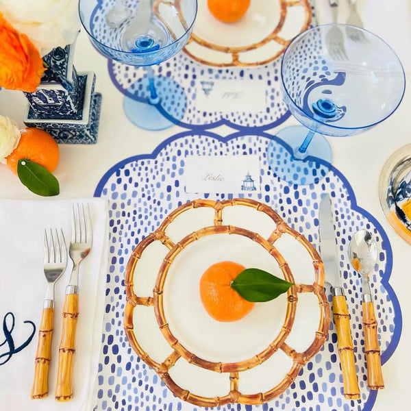 Scalloped Paper Placemats