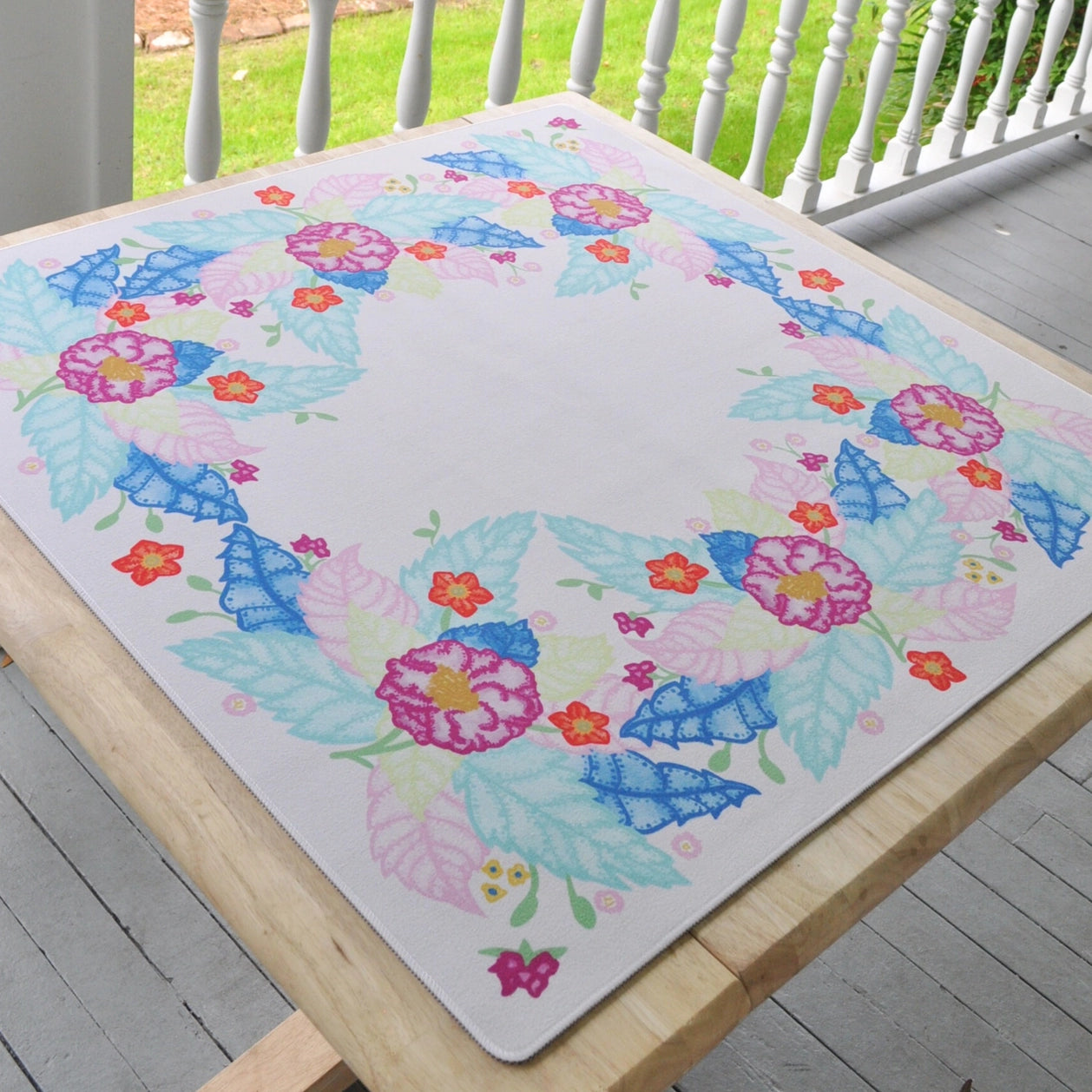Tobacco Leaf Mahjong Mat