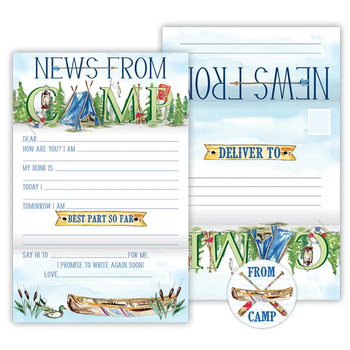 News From Camp Postcards Set/10