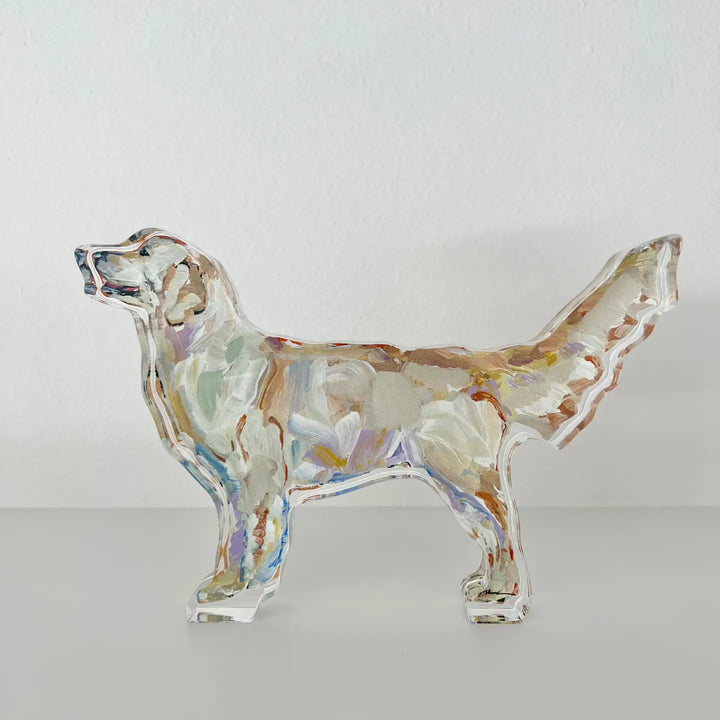 Dog Acrylic Art Shelfie