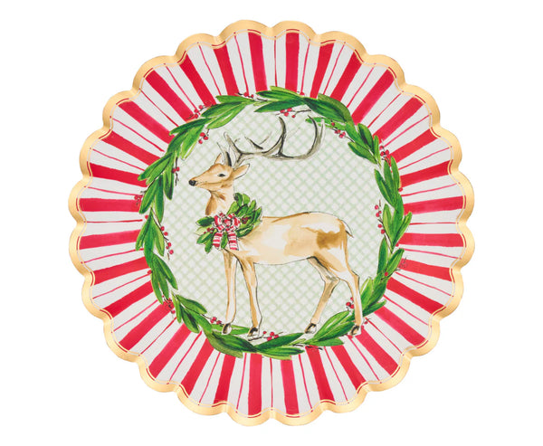 Holly Berry Dinner Plate 8/PK