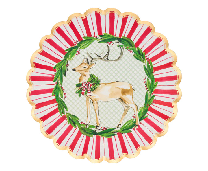 Holly Berry Dinner Plate 8/PK