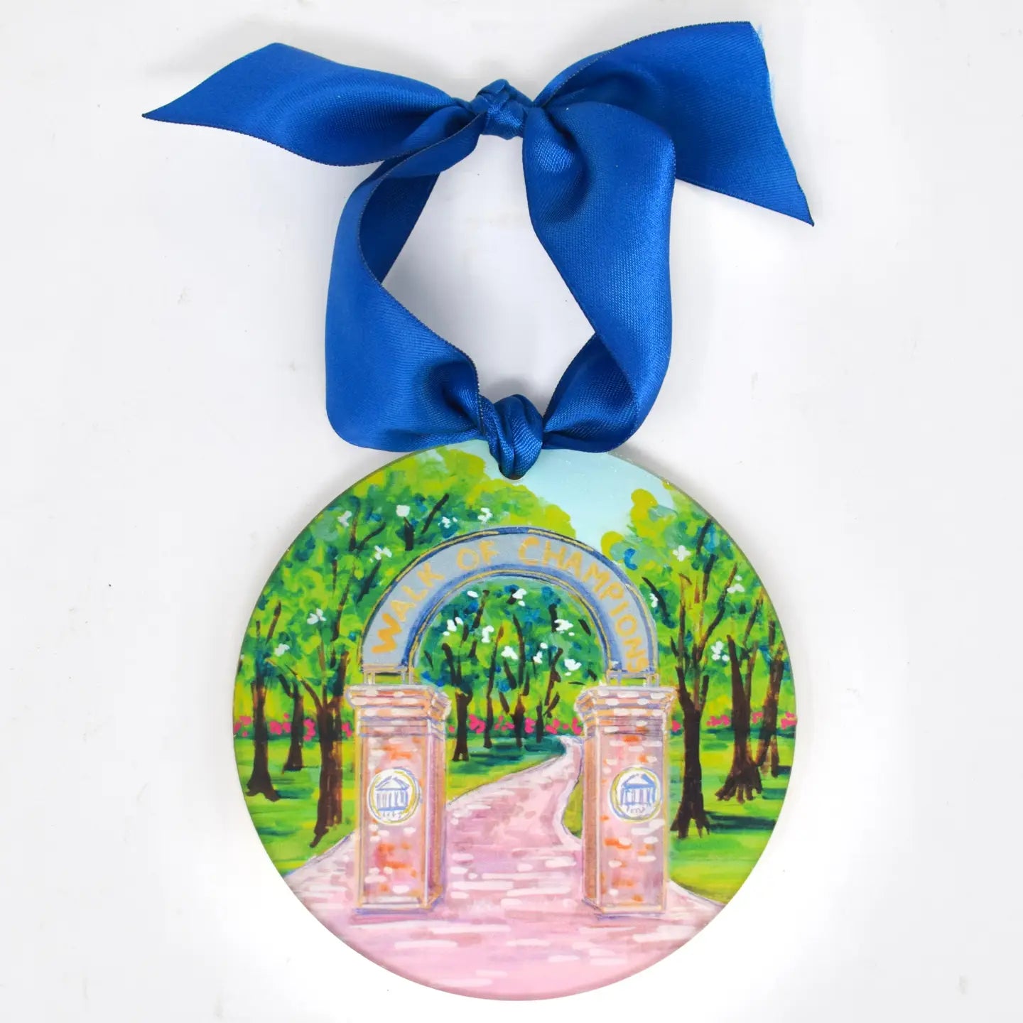 Collegiate Landmark Acrylic Ornament