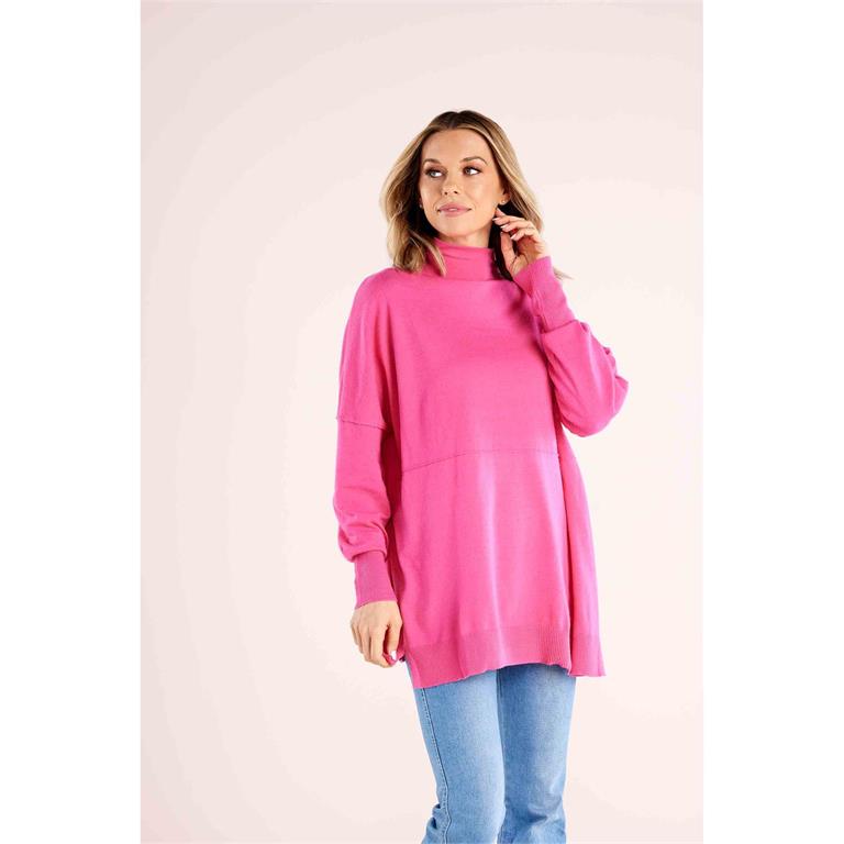 Rivers Mock Neck Sweater OS