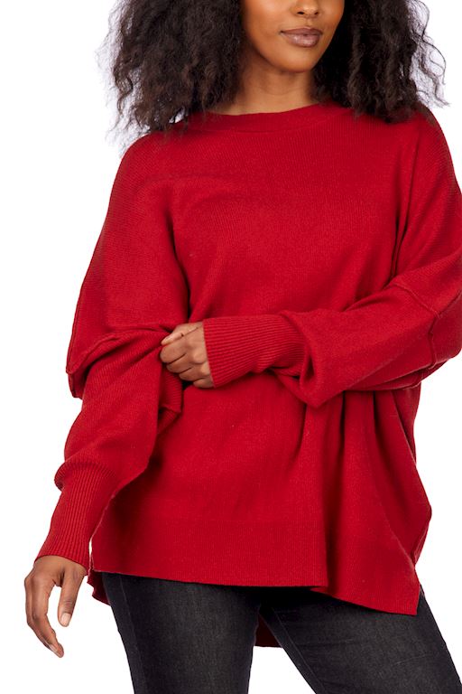 Astrid Ribbed Sweater One Size