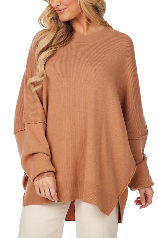 Astrid Ribbed Sweater One Size