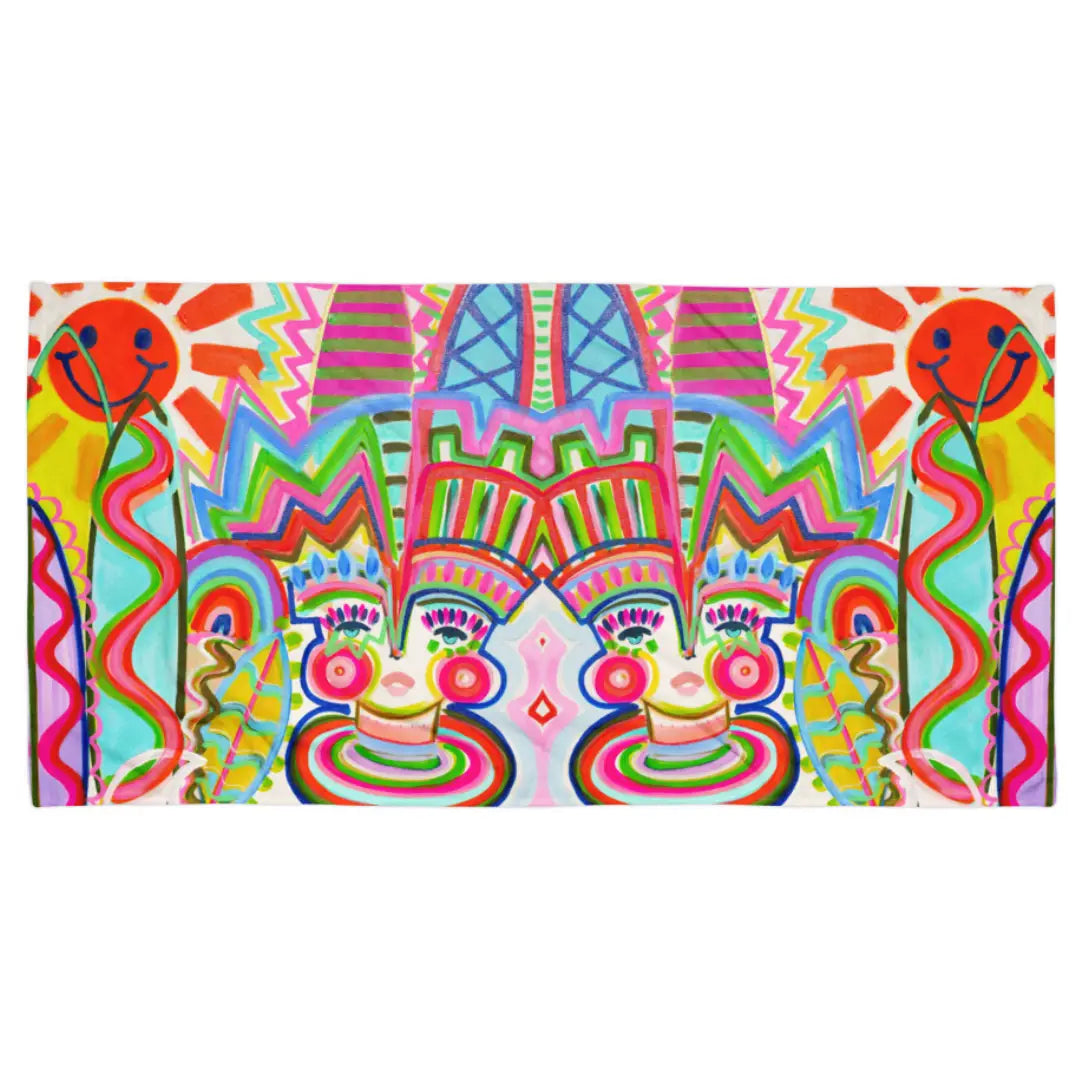Artistic Beach Towel