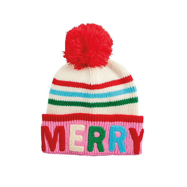 Fun Colorful Christmas Beanie