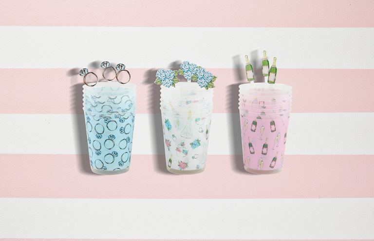 Girly Party Cup Set