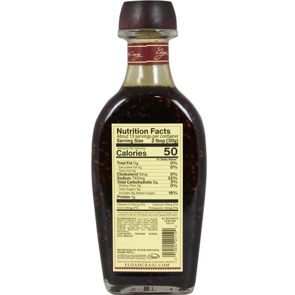 Elijah Craig Kentucky Bourbon Teriyaki