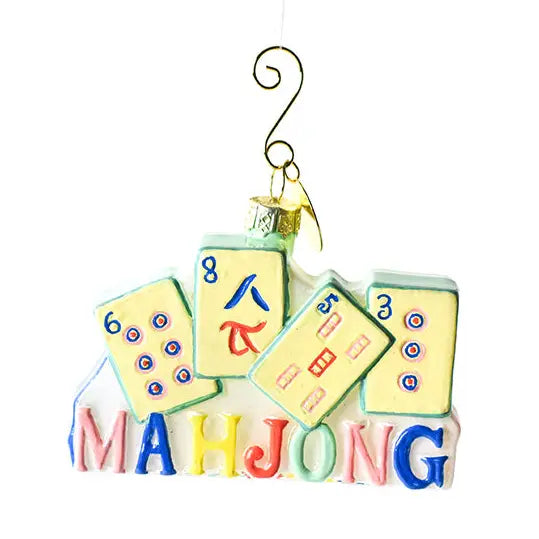 Mahjong 4 Tiles Ornament