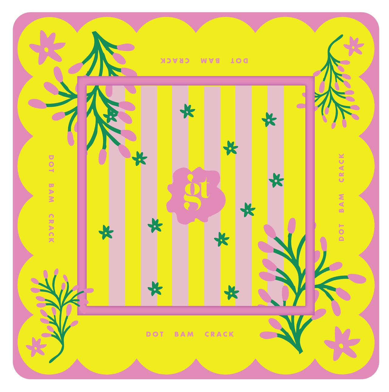 Yellow & Pink Mahjong Mat