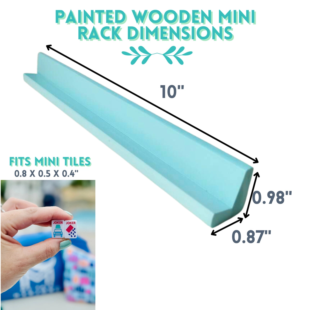 Mini Travel Anywhere Mahjong Tile Set