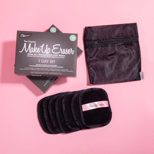 Chic Black Make Up Eraser 7-Day Set