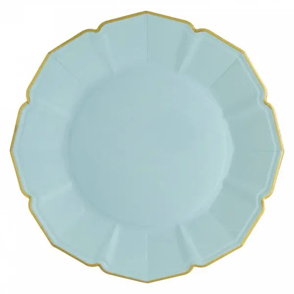 Solid Shaped Paper Plate Set/8