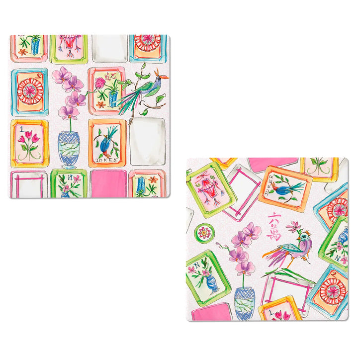 Set of 4 Mahjong Coasters