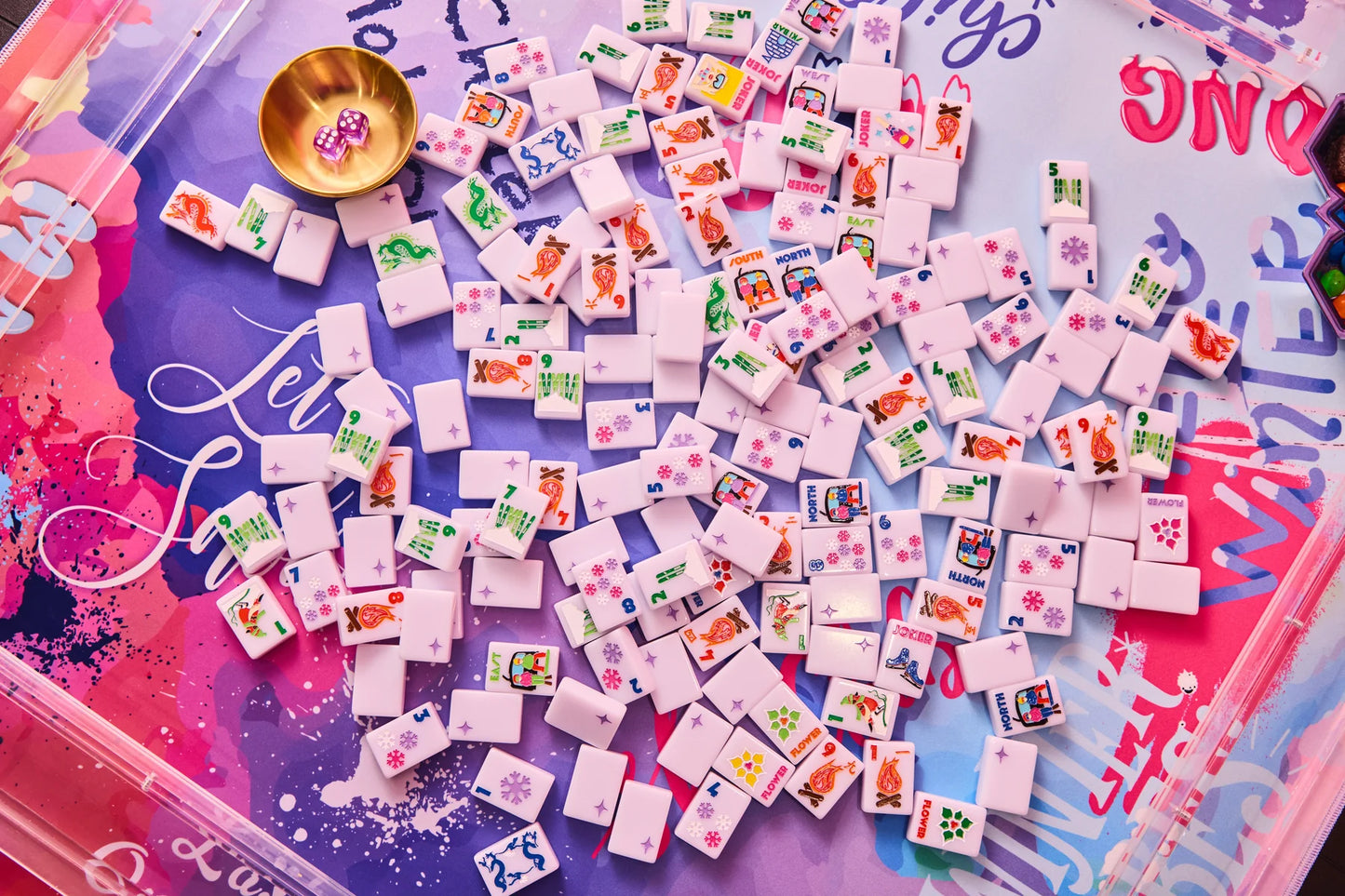 The Chalet Mahjong Tile Set