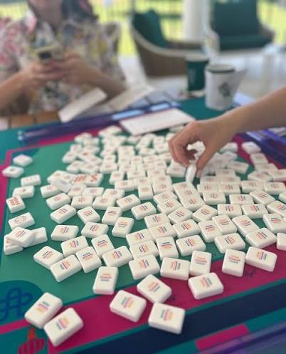The Dash Tiles Mahjong Tile Set