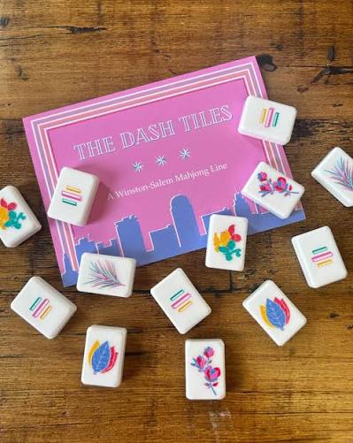 The Dash Tiles Mahjong Tile Set
