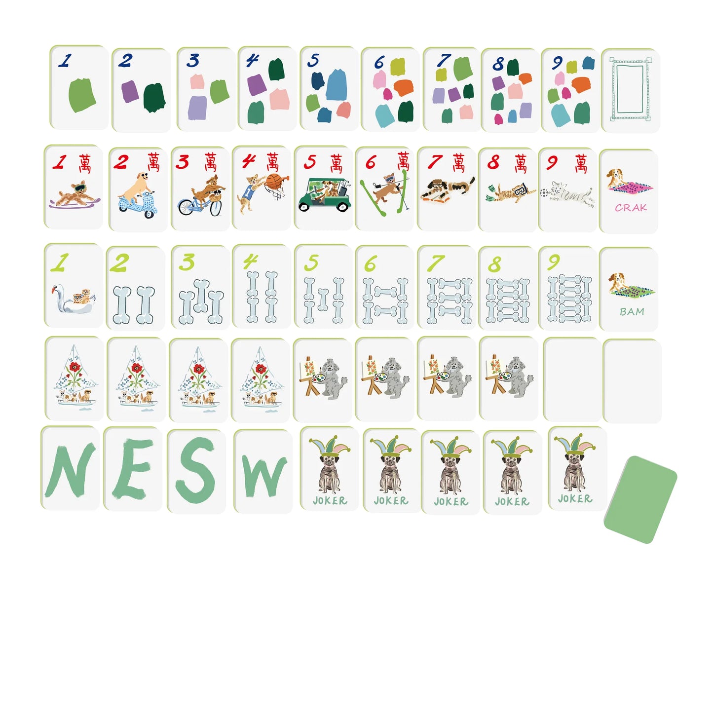 Doggy Dog Mahjong Whole Kit