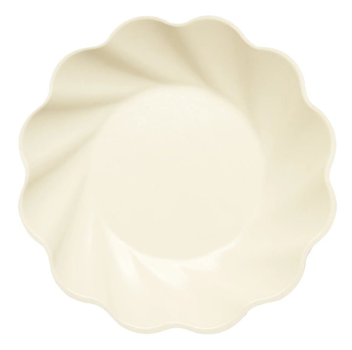 Cream Eco Salad Plate 8/PK