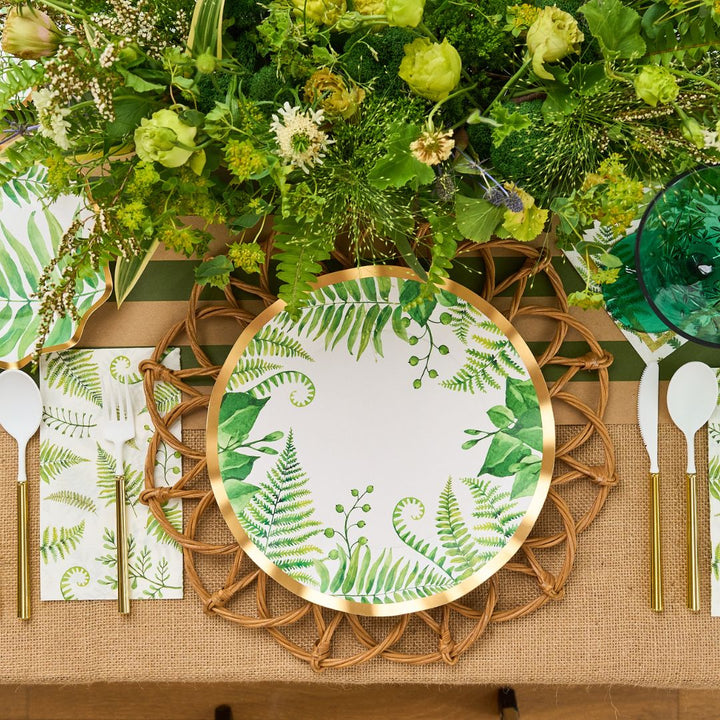 Fern & Foliage Dinner Plate 8/PK