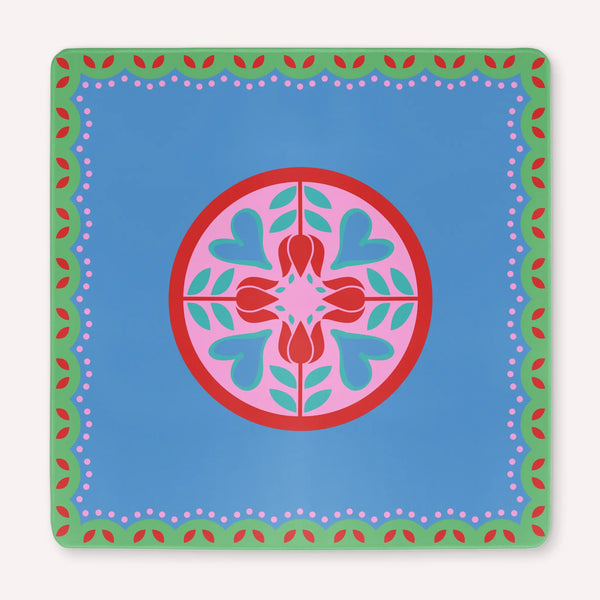 Hearts & Flowers Mahjong Mat