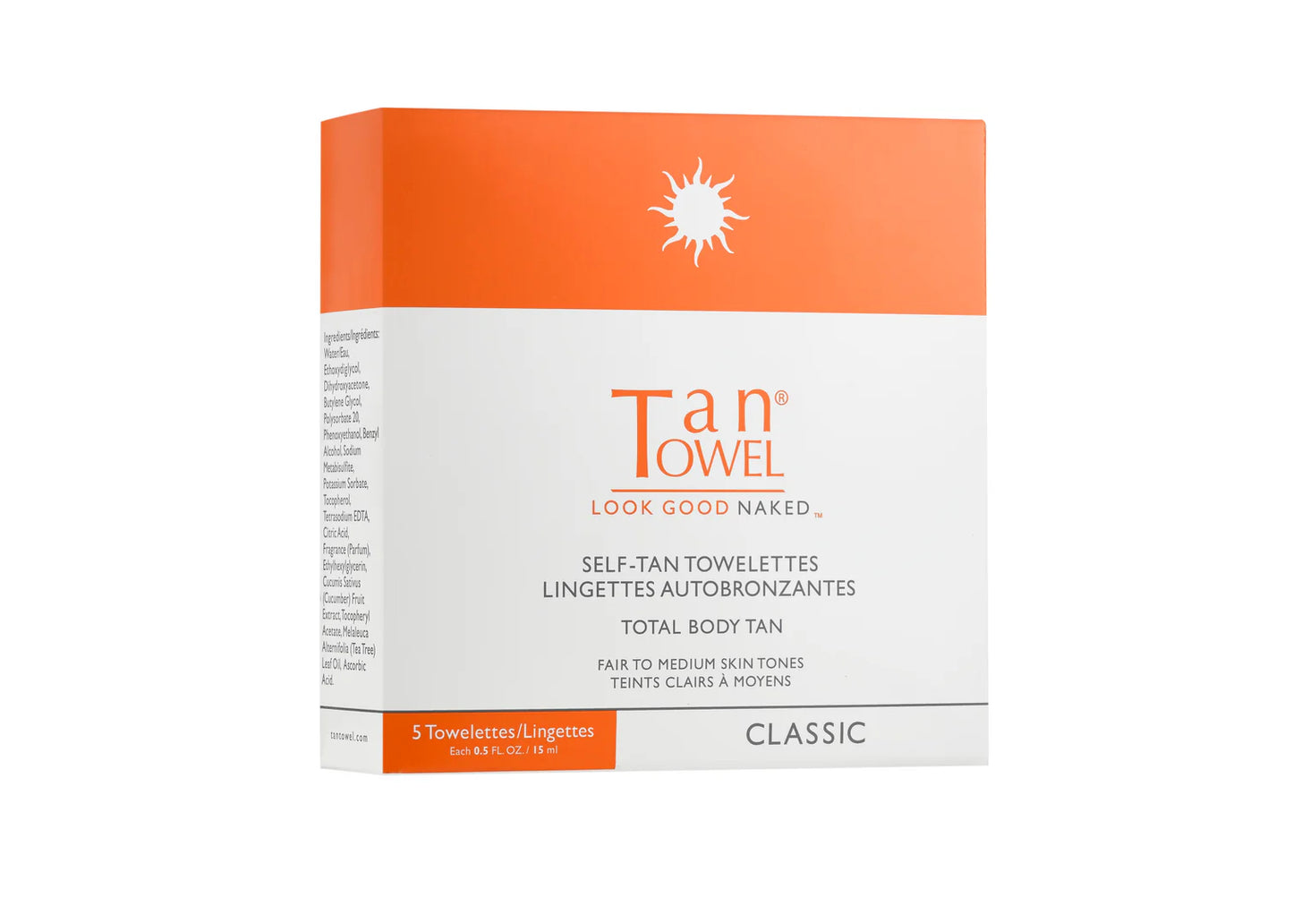 TanTowel Self Tanning Towelettes